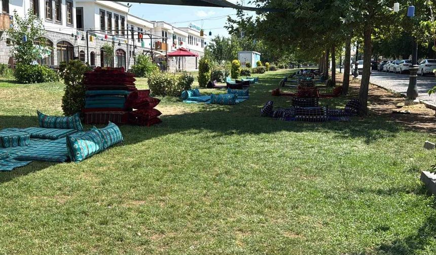 Sıcaklık arttı, Diyarbakır'da tarihi mekanlar boş kaldı