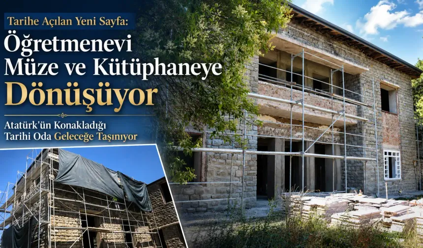 Elazığ Tarihi Öğretmenevi Restore Oluyor