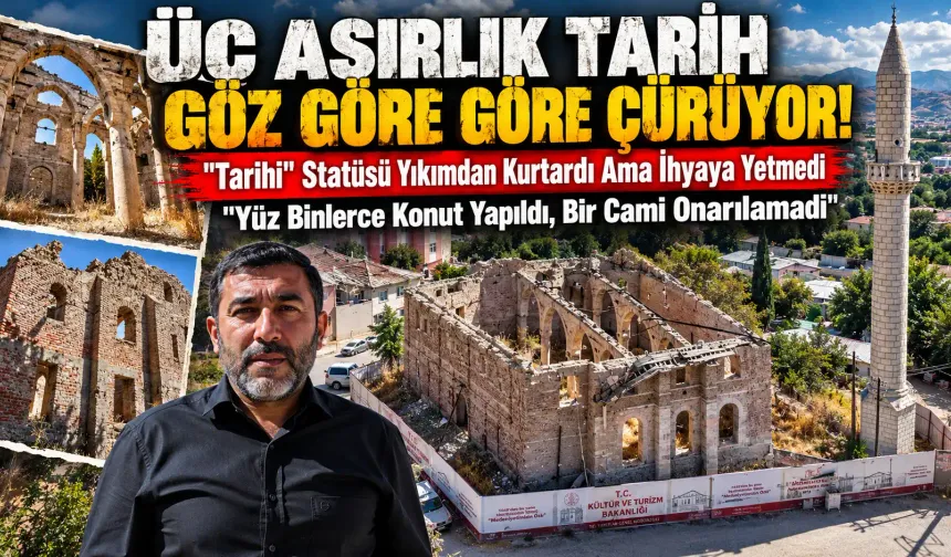 Aksaray Camii 6 yıldır restore edilmeyi bekliyor!