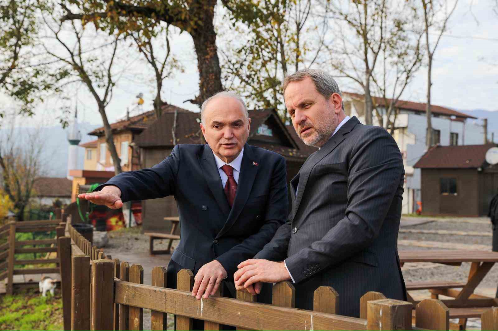 Başkan Özlü: Özlü, 'Konuralp'te kazıları bitirdik.'