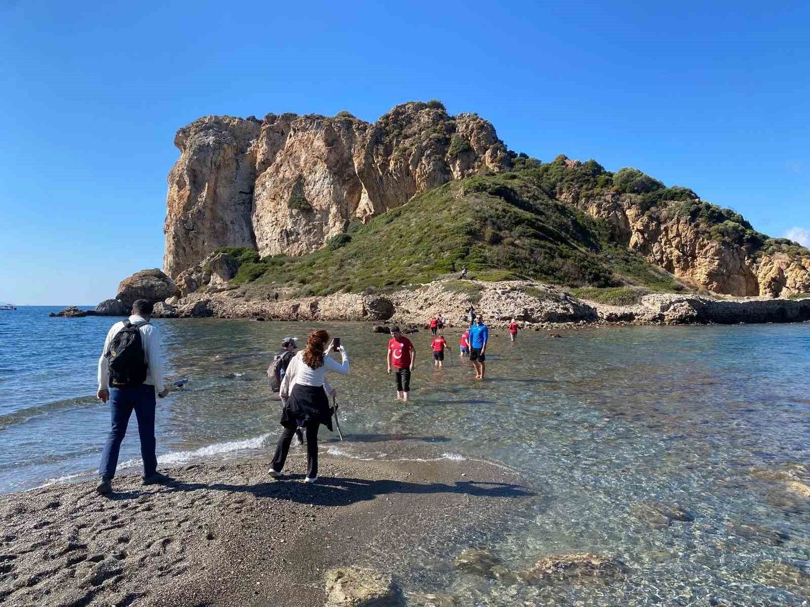 TURBELDAK'tan Ege'nin maviliğinde 9 kilometrelik keşif